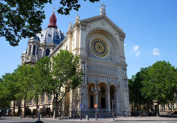 Kostel Svatého Augustina Katolický Kostel Nachází Boulevard Malesherbes Paříž Francie — Stock fotografie