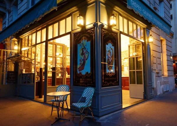 Paris Frankreich September 2023 Typische Pariser Konditorei Und Café Dame — Stockfoto