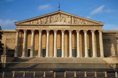 Fransız Ulusal Meclisi-Bourbon Sarayı parlamentonun alt meclisi, Paris, Fransa.