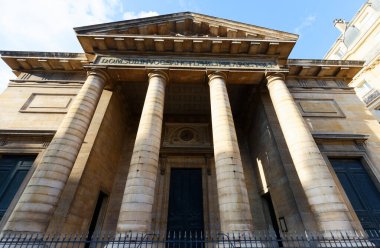 Saint-Philippe-du-Roule is a Roman Catholic church located at 154 Rue du Faubourg-Saint-Honor in the 8th district of Paris. Resembling a Roman temple. it was built in the style of Neoclassicism between 1774 and 1784 clipart