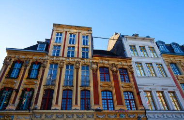 Fransa 'nın Lille kentinde görülen Noel ve Yeni Yıl dekorasyonları.