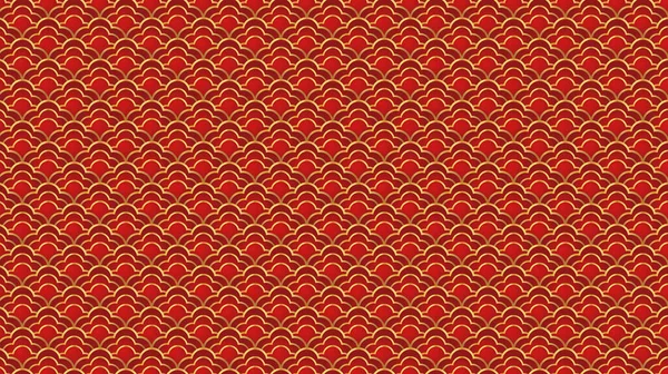 전통적 중국어 패턴이죠 아시아인의 장식품이야 크리에이티브 모티프 현수막 포스터 — 스톡 벡터