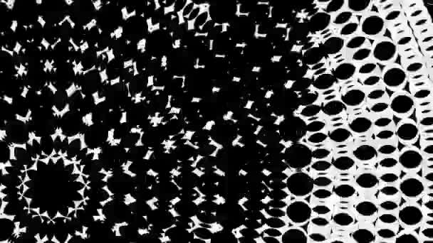 Півтон Точка Безшовного Анімованого Фону Грандж Анімації Комічна Пунктирна Текстура — стокове відео