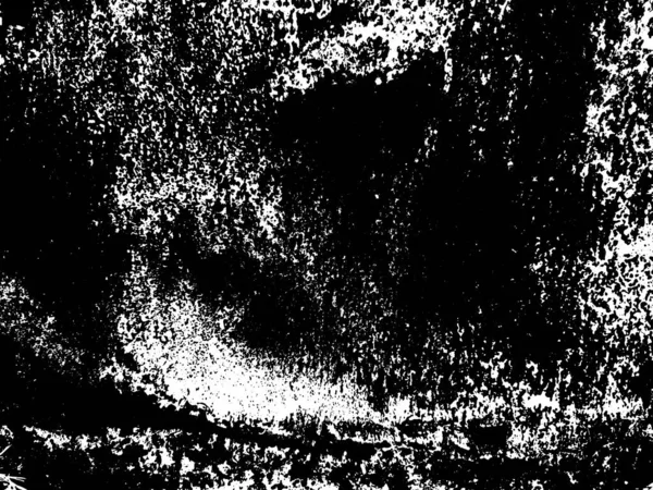 Іржава Гранжева Текстура Агресивна Пошкоджена Поверхня Чорно Білий Пил Стурбований — стоковий вектор
