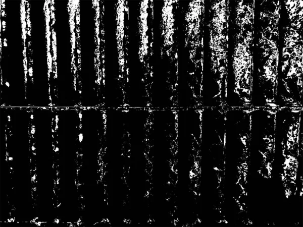 Σκουριασμένη Υφή Grunge Επιθετική Κατεστραμμένη Επιφάνεια Μαύρο Άσπρο Σκονισμένο Φόντο — Διανυσματικό Αρχείο