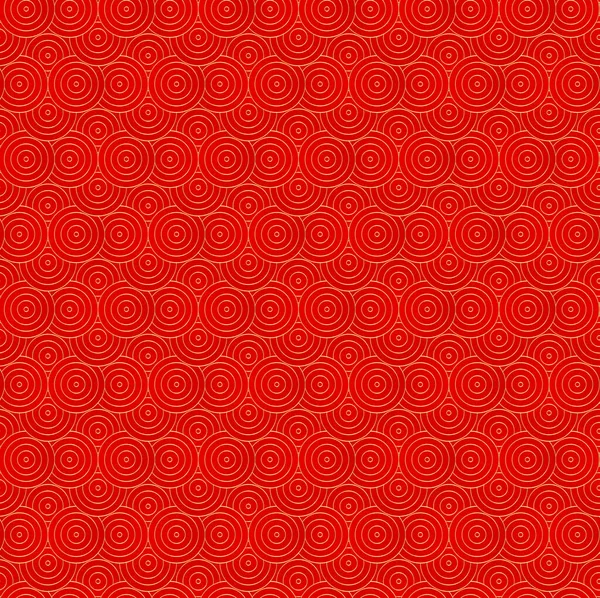 高級中国円シームレスパターン 伝統的なアジアのモチーフ 幾何学的ミニマリスト東洋壁紙 ベクターイラスト — ストックベクタ
