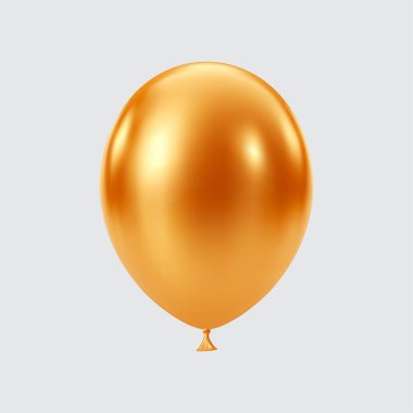 Üç boyutlu siyah turuncu balon. Gerçekçi parlak balonlar. Nokta deseni. Noel partisi, Kara Cuma, doğum günü ve yıldönümü süsü. Kutlama tasarım ögesi.