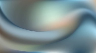 Yumuşak holografik değişim arkaplanı. Mavi gri, zarif kıvrımlı bg. Yumuşak sıvı dalgaları. Temiz estetik, nazik, akıcı kıvrımlar. Dijital sunumlar, pazarlama, kurumsal markalaşma. EPS 10.