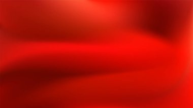 Minimalist kırmızı eğimli arkaplan. Pürüzsüz geçişler, canlı ve dinamik etki. Noel için, Sevgililer Günü kartları, modern markalar ve ambalajlar. Vektör illüstrasyonu, EPS 10.