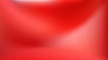 Kırmızı, zarif ipek bg. Parlak kırmızı arka plan, hafif bir eğim ve akış değişimi. Noel için, Sevgililer Günü kartları, modern markalar ve ambalajlar. Vektör illüstrasyonu, EPS 10.