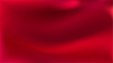 Kırmızı soyut sıvı gradyan arkaplan. Akıcı geçişler, enerjik görsel özellikler. Noel için, Sevgililer Günü kartları, modern markalar ve ambalajlar. Vektör illüstrasyonu, EPS 10.