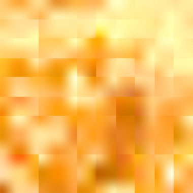 Lüks altın geometrik bg. Parlak soyut arkaplan. Kare eğimli çokgenli tırtıklı cam. Mevsimlik sonbahar tanıtımı sıcak ton duvar kağıdı. Vektör illüstrasyonu, EPS 10.