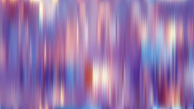 Yumuşak pastel holografik tırtıklı cam. İnci desenli eğimli zigzag dalga soyut arkaplan. Yanardöner akrilik flütlü kapı penceresi. Vektör illüstrasyonu, EPS 10.