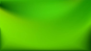 Soyut yeşil arkaplan. Zarif zümrüt gradyanı. Lüks yeşil yumuşak ipek dokusu. Saten kumaş yüzeyi. Parlak eko doğa bg. Vektör çizimi. EPS 10.