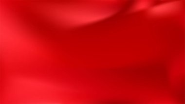 Soyut kırmızı eğimli arkaplan. Hafif ışıklandırma efektleri olan kırmızı bg. Canlı lüks ipek yumuşak doku. Noel için, Sevgililer Günü kartları, modern markalar ve ambalajlar. Vektör illüstrasyonu, EPS 10.