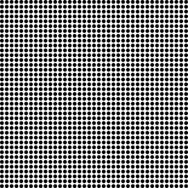 Beyaz arka planda pürüzsüz siyah yarım ton nokta deseni. Soyut asgari retro doku. Pop sanat, çizgi roman ya da basılı bg tasarımı. Vektör çizimi. EPS 10.