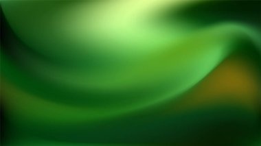 Koyu yeşil eğimli arka plan. Orman yeşili doğa bg. Organik eko dalga dokusu. Vektör çizimi. EPS 10.