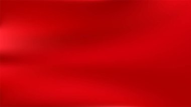 Soyut kırmızı eğimli arkaplan. Hafif ışıklandırma efektleri olan kırmızı bg. Canlı lüks ipek yumuşak doku. Noel için, Sevgililer Günü kartları, modern markalar ve ambalajlar. Vektör illüstrasyonu, EPS 10.