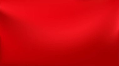 Soyut kırmızı eğimli arkaplan. Hafif ışıklandırma efektleri olan kırmızı bg. Canlı lüks ipek yumuşak doku. Noel için, Sevgililer Günü kartları, modern markalar ve ambalajlar. Vektör illüstrasyonu, EPS 10.