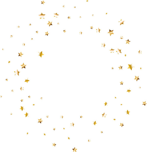 Взрыв конфетти. Рамка из золотых змеиных лент. Роскошное украшение к юбилею, Рождеству и Новому году. Веселый роскошный дизайн на продажу, свадебное приглашение. Векторная иллюстрация EPS10.