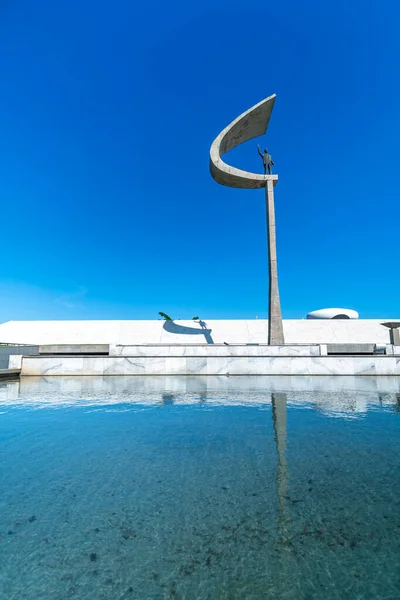 Brasília Brasil Fevereiro 2022 Juscelino Kubitschek Memorial — Fotografia de Stock