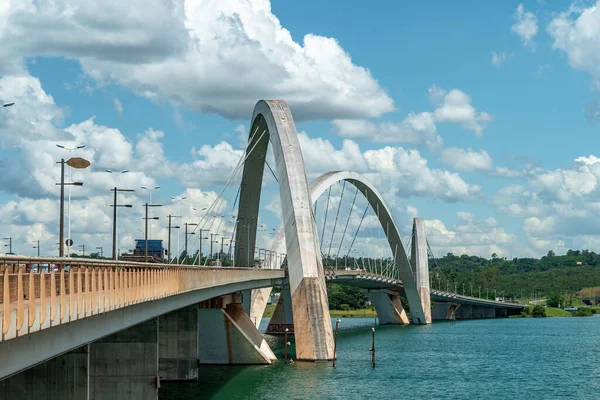 Brasilia Brazil February 2022 Ponte Juscelino Kubitschek — Stock Photo, Image