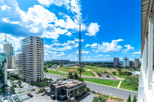 Brasilia Brasil Febrero 2022 Ciudad Capital Con Edificios Modernos —  Fotos de Stock