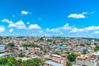 Brezilya 'daki şehir binaları, Güney Amerika.
