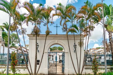 Sao Joao del Rei - 5 Mart 2022: Tarihi şehrin sokakları ve mimarisi.