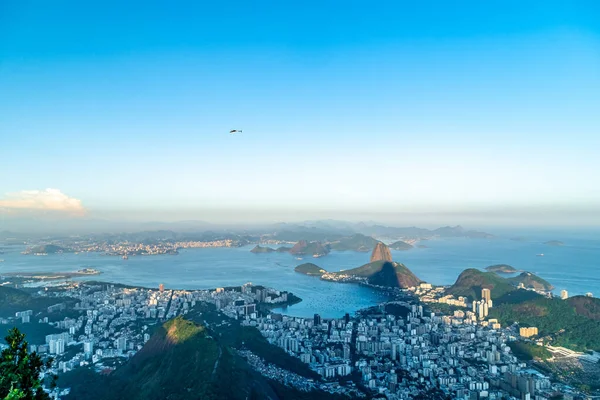stock image panorama of the city of Rio de Janeiro from a birds eye view. 
