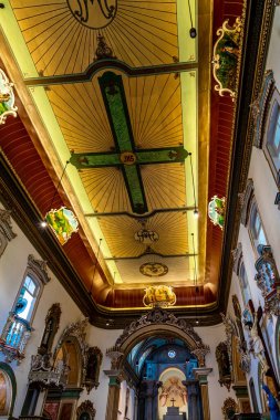 Aparecida, Brezilya - 13 Mart 2022: Aparecida Leydimizin Bazilikası. Yüksek kalite fotoğraf