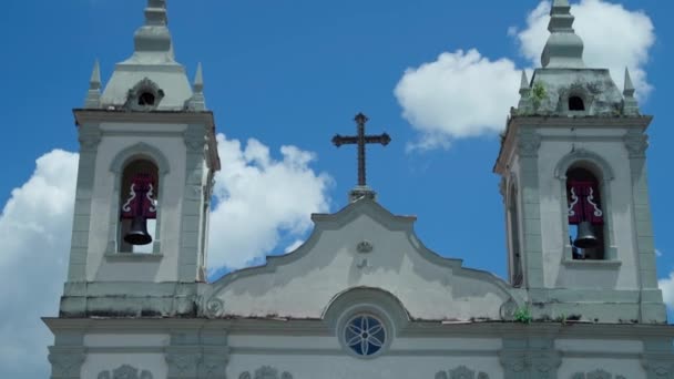 Sao Joao Del Rei Марта 2022 Года Церковь Сан Франциско — стоковое видео