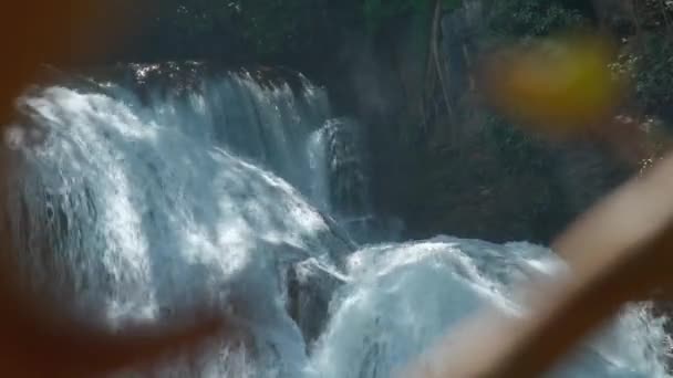 Waterval Brazilië Natuur — Stockvideo