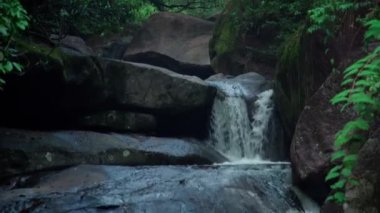 Brezilya 'da şelale doğada.