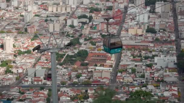 Panorama Över Den Argentinska Staden Salta Sydamerika — Stockvideo