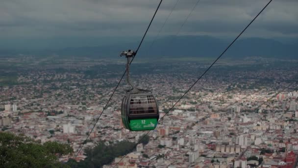 南美洲阿根廷萨尔塔市的全景图 — 图库视频影像