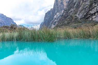 Yungay, Peru 'daki Huascaran Milli Parkı. 