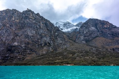 Yungay, Peru 'daki Huascaran Milli Parkı. 