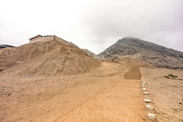 Sitio Arqueológico Huaca Luna Perú Cerca Trujillo — Foto de Stock