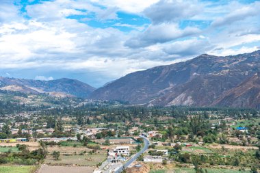 Yungay, Peru 'daki Huascaran Milli Parkı. 