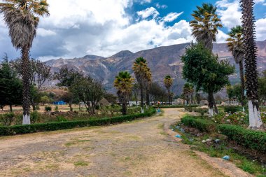 Yungay, Peru 'daki Huascaran Milli Parkı. 