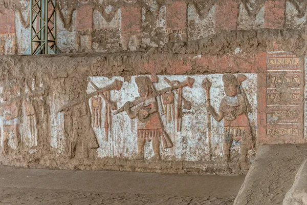 Huaca de la Luna arkeolojik alanı Trujillo yakınlarında.. 
