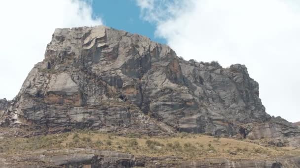Yungay Peru Daki Huascaran Milli Parkı — Stok video