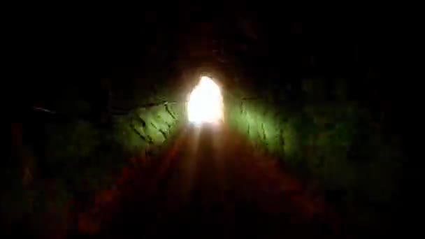 Passage Mountain Tunnel Andes South America — Vídeo de Stock