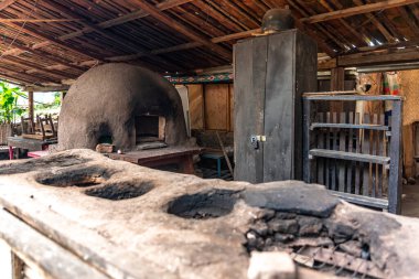 old clay oven in indian village. High quality photo