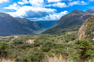 Cayambe Coca Ecological Reserve in Ecuador. 