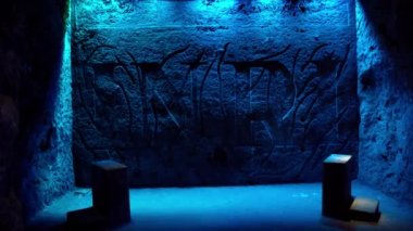 Salt Cathedral of Zipaquira in Colombia.