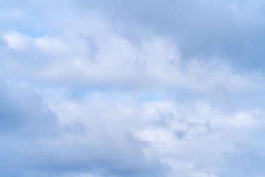 blue sky with clouds. wallpaper and background. High quality photo