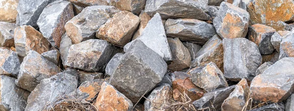 pile of stone for construction purposes. High quality photo
