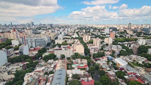布宜诺斯艾利斯的天际线 — 图库视频影像